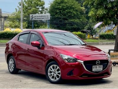 MAZDA 2 มือสอง 1.3 SKYACTIV HIGH SEDAN ปี 2018 เกียร์ออโต้ สีแดง เลขไมล์ 114775 กิโล ฟรีดาวน์ ฟรีส่งรถ